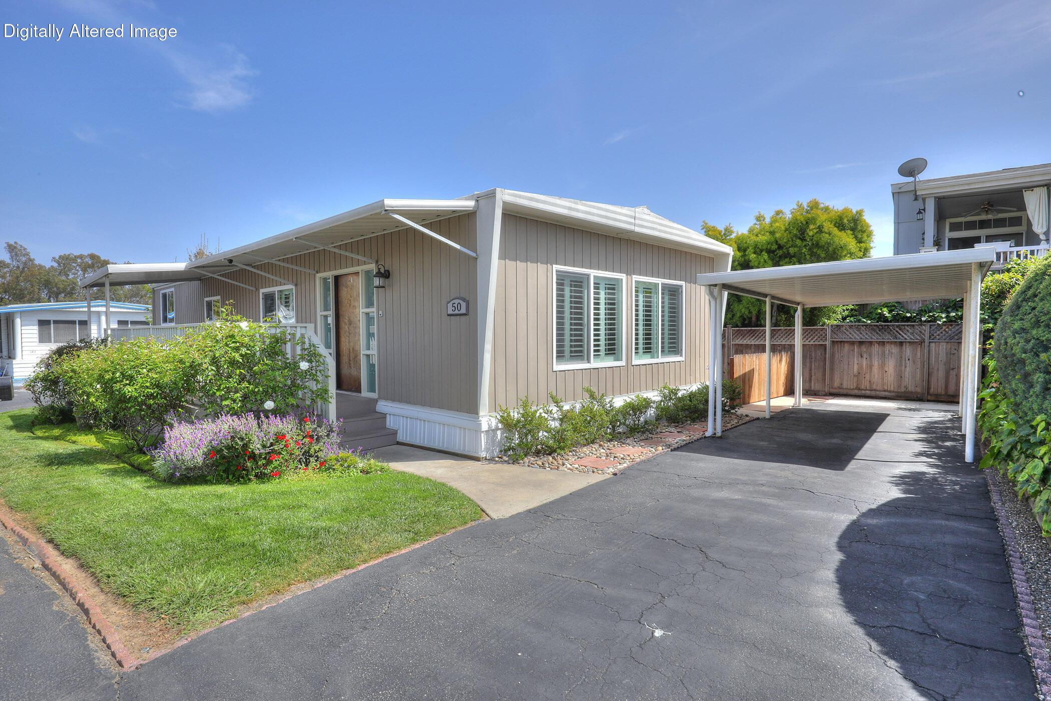 30 Winchester Canyon Road, Unit SPC 50 Goleta, CA 93117 - Photo 25 of 30 a front view of house with yard and green space