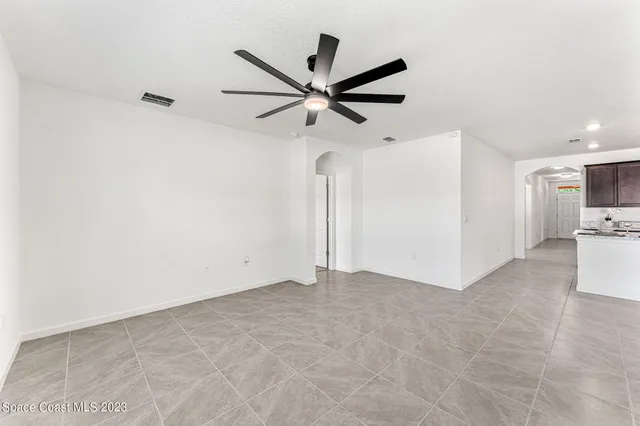 a view of a bathroom with closet area