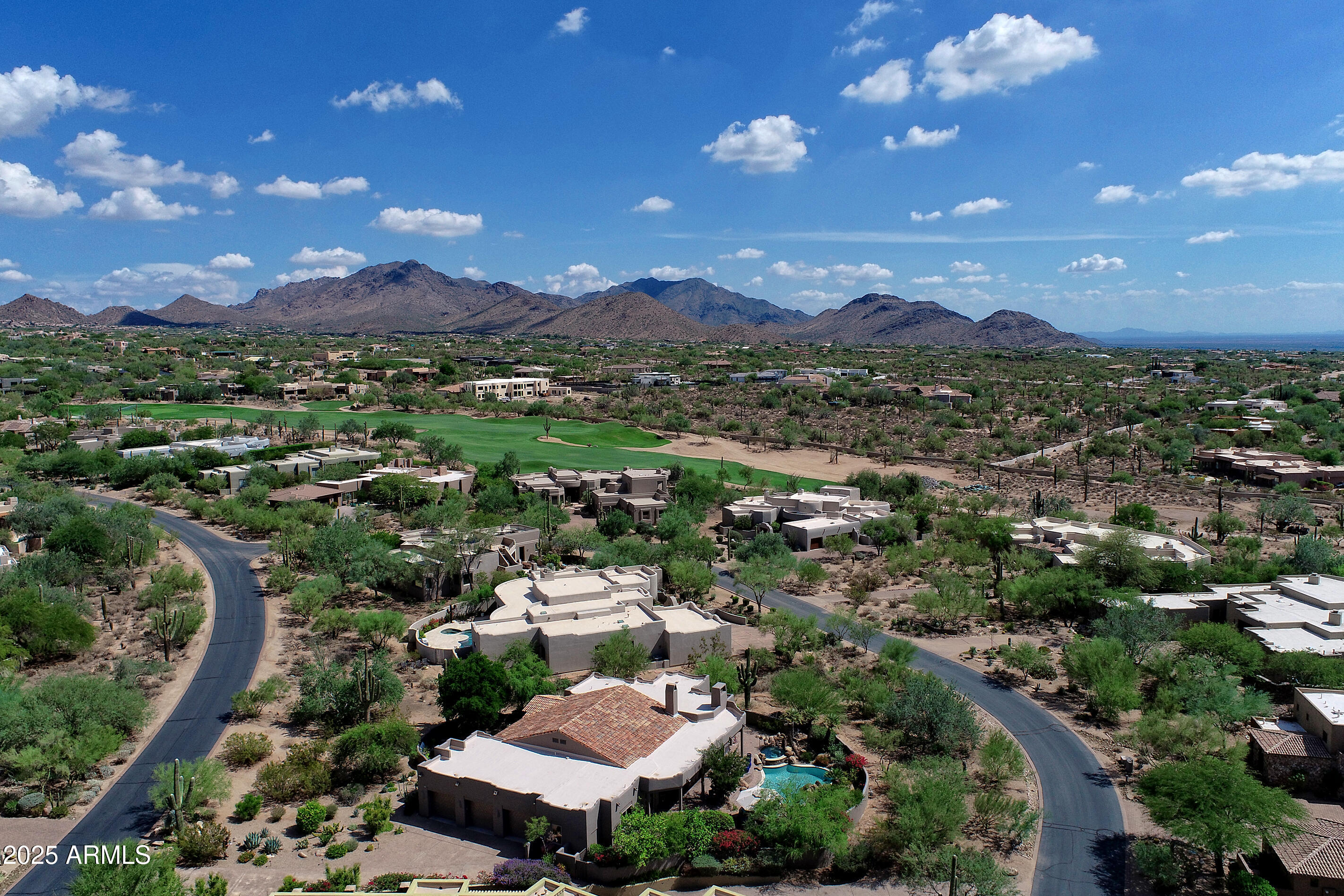 10040 East Happy Valley Road, Unit 268 Scottsdale, AZ 85255 - Photo 39 of 40 an aerial view of residential house with outdoor space