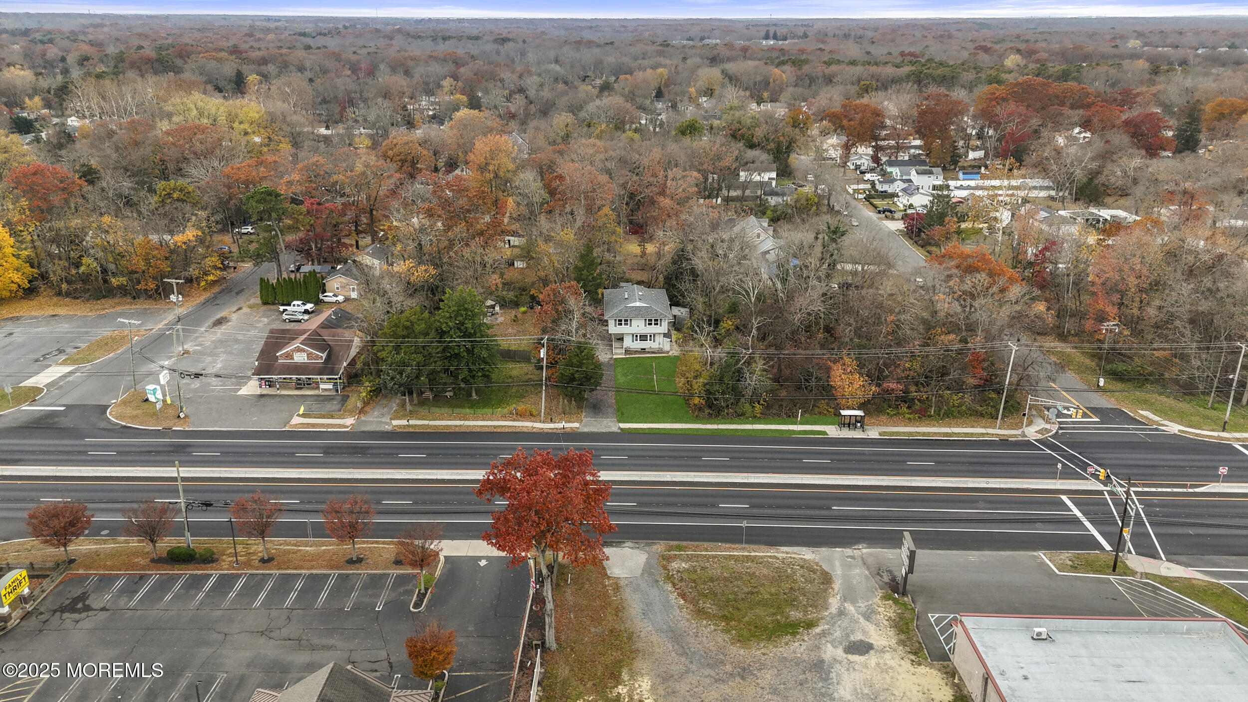 2930 Highway 9 Howell, NJ 07731 - Photo 30 of 30 an aerial view of a houses with a outdoor space