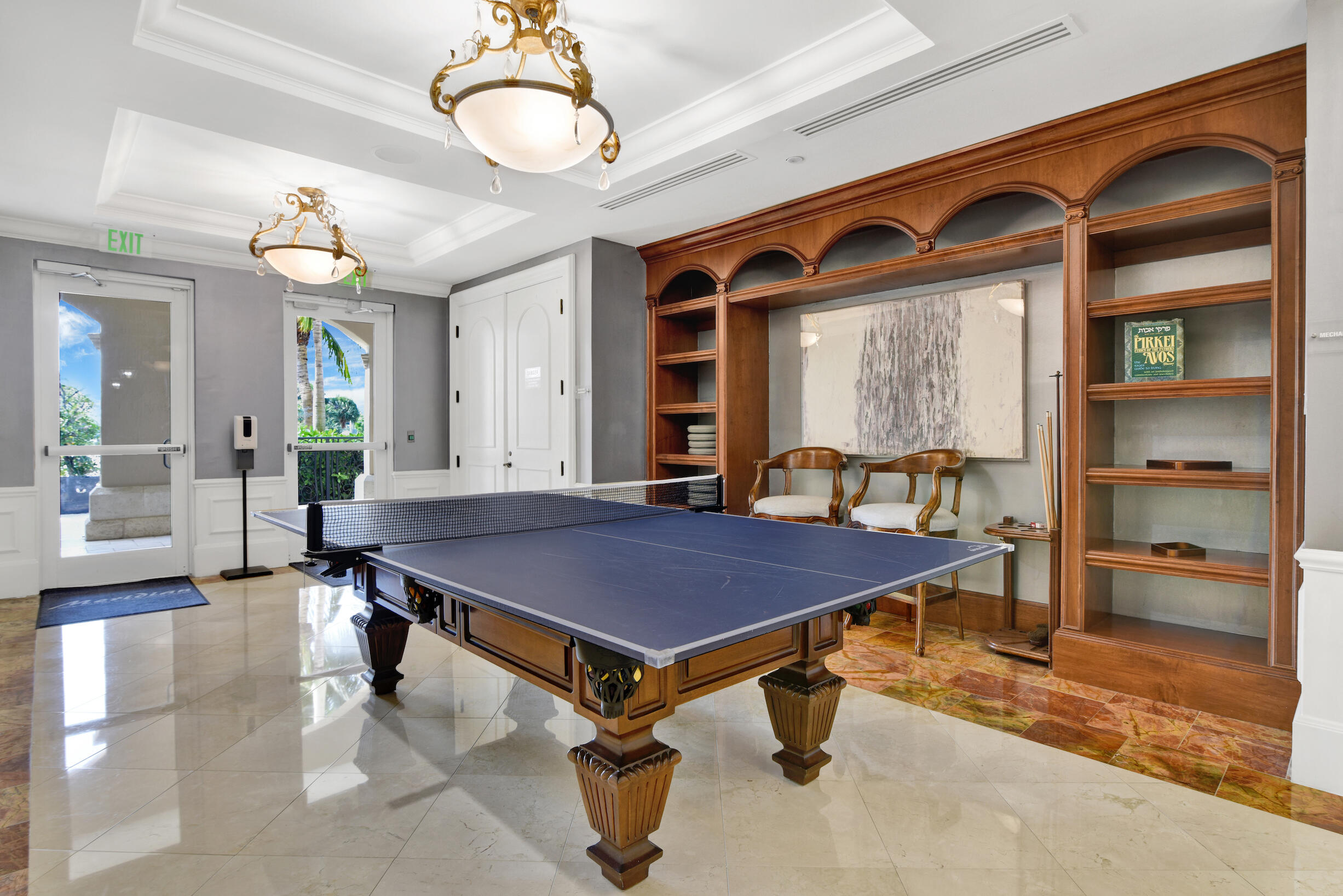 1 North Ocean Boulevard, Unit 201 Boca Raton, FL 33432 - Photo 30 of 36 Pool Table/Ping Pong