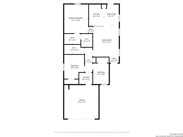 a picture of a bench in front of a