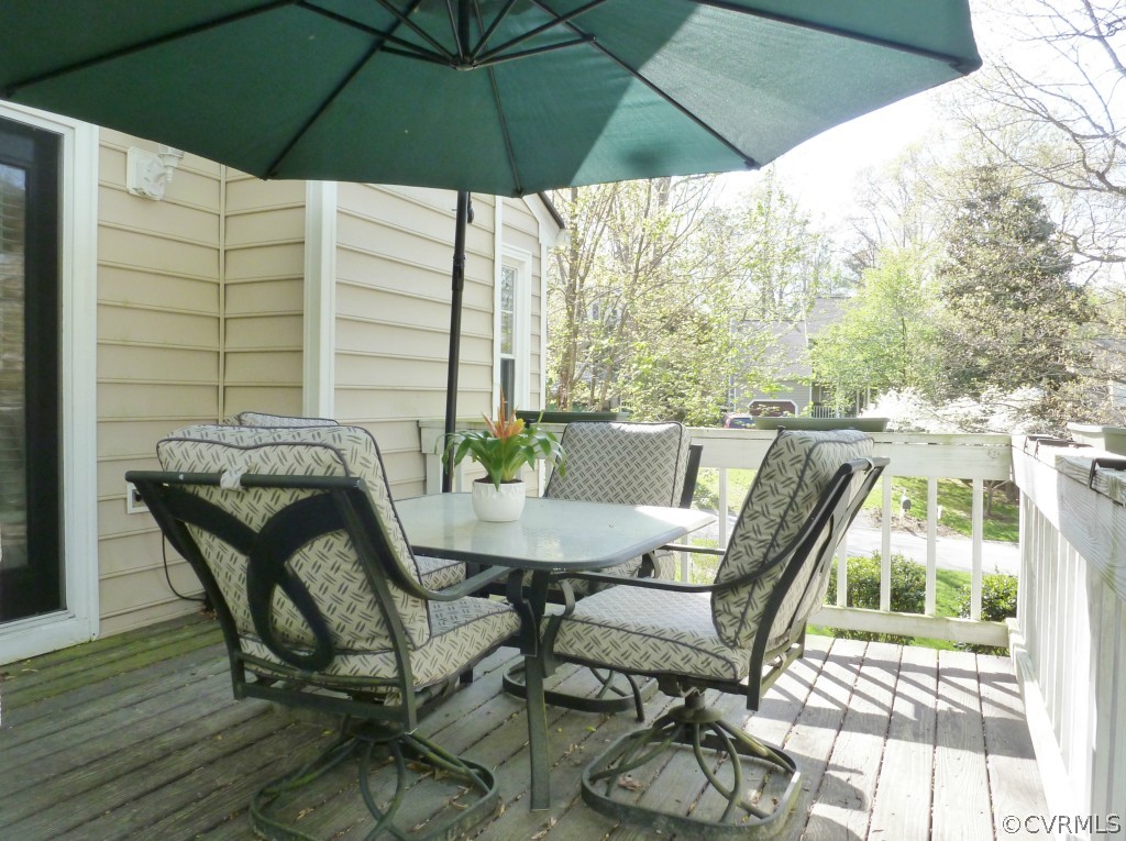 5811 Ridge Point Road Midlothian, VA 23112 - Photo 8 of 12 a view of a outdoor seating area with furniture