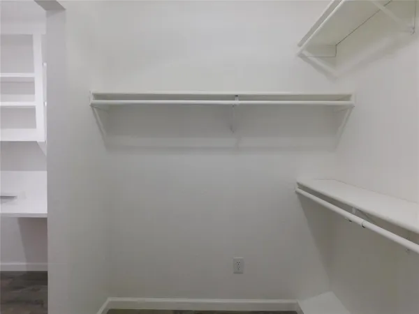 wooden floor in an empty room