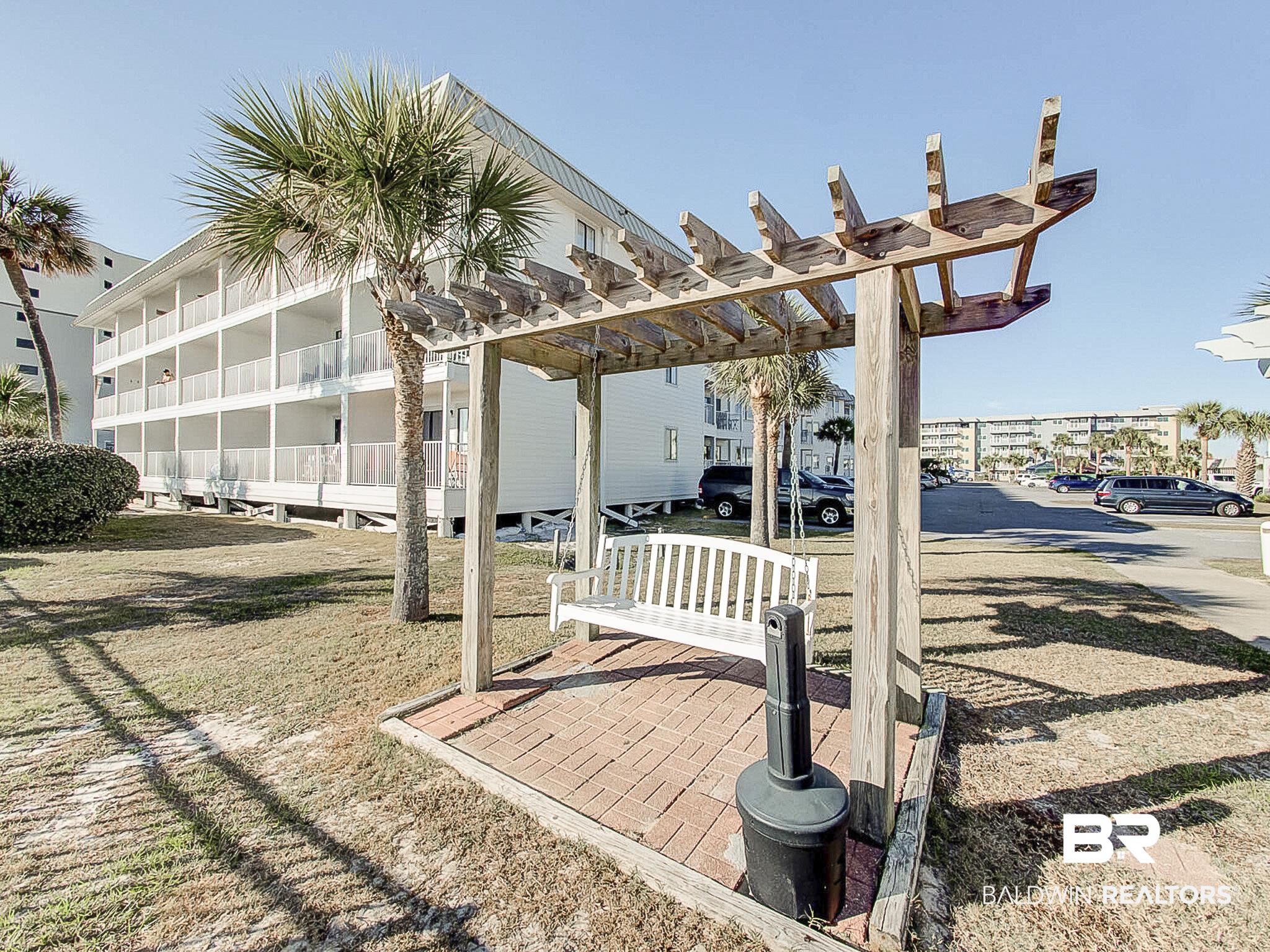 400 Plantation Road, Unit 3314 Gulf Shores, AL 36542 - Photo 35 of 47 Exterior space with a pergola