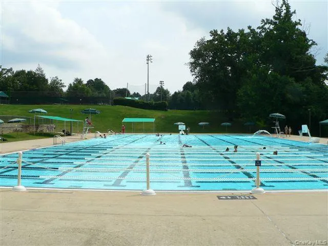 a view of a bench and a lake view