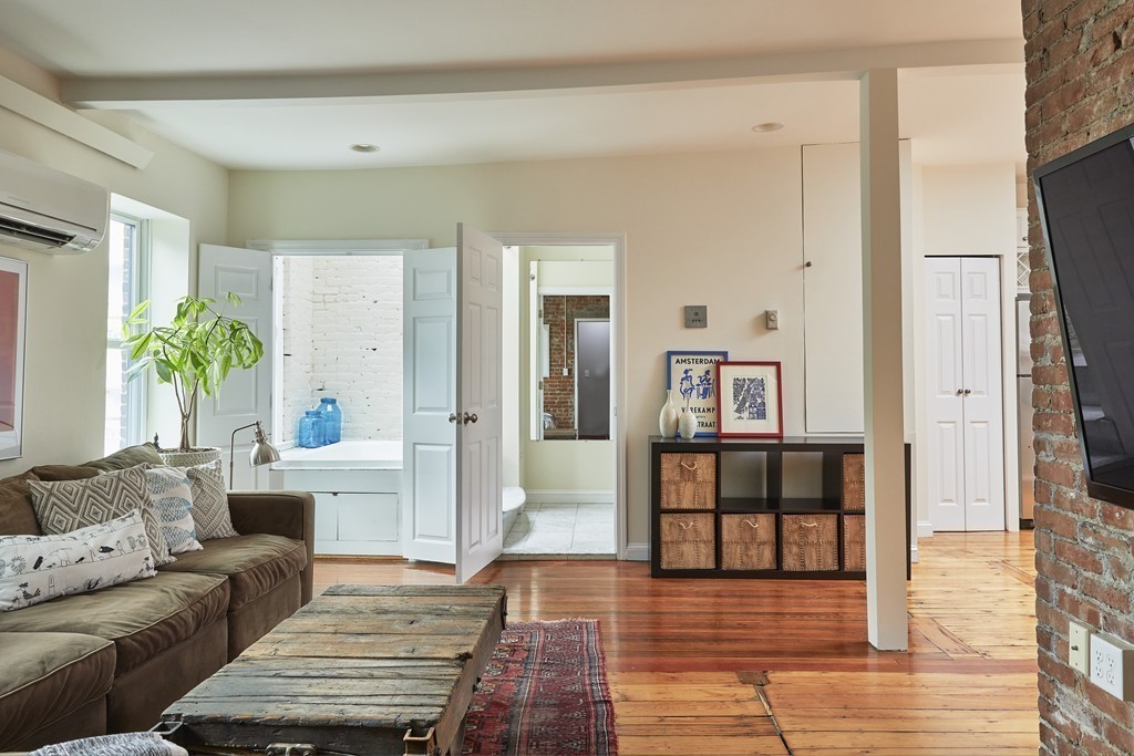 1920 Washington Street, Unit 6 Boston, MA 02118 - Photo 2 of 15 a living room with furniture and a wooden floor