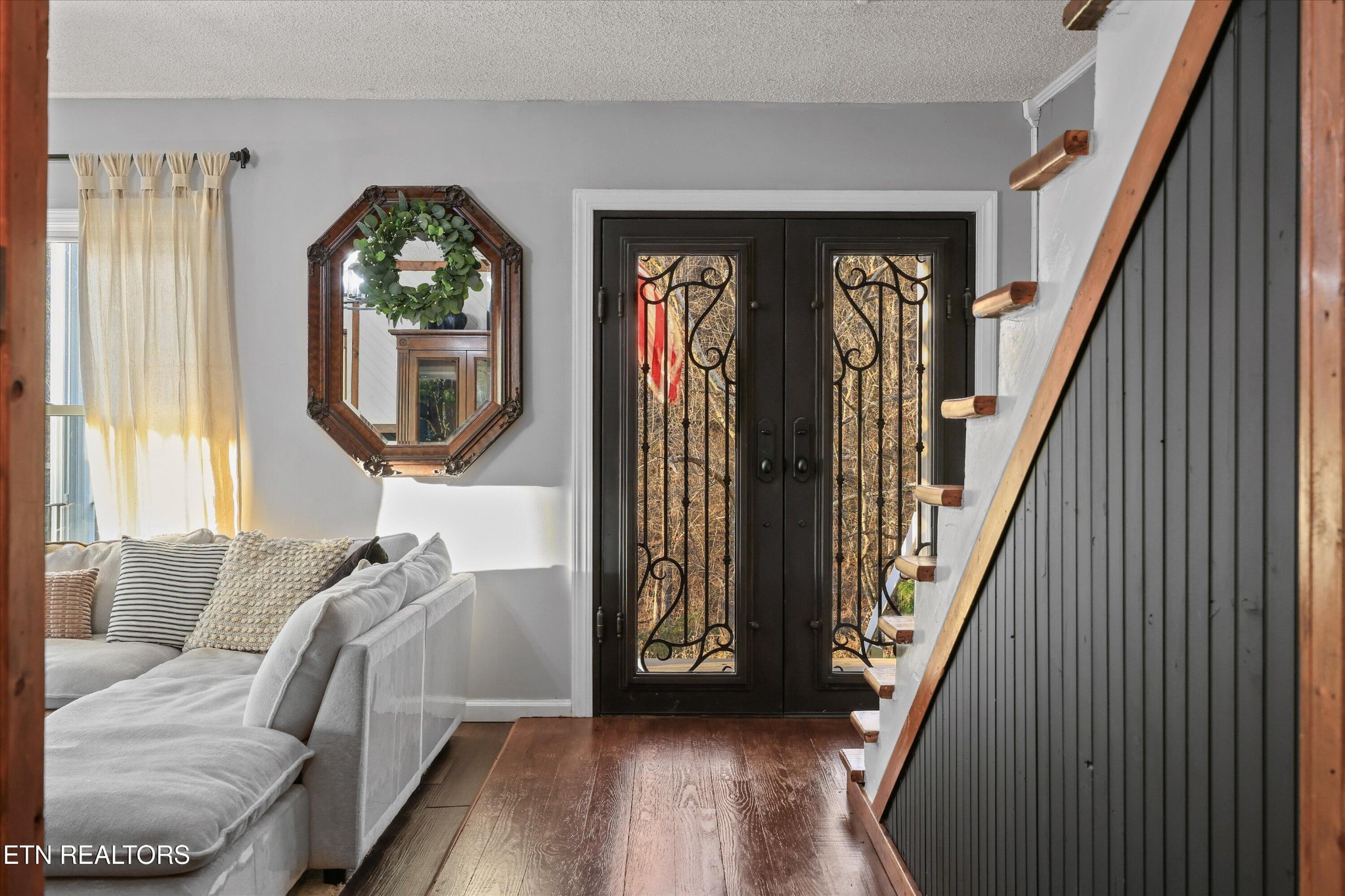 7969 Glendale Community Road Greenback, TN 37742 - Photo 10 of 56 a view of an entryway with wooden floor and door