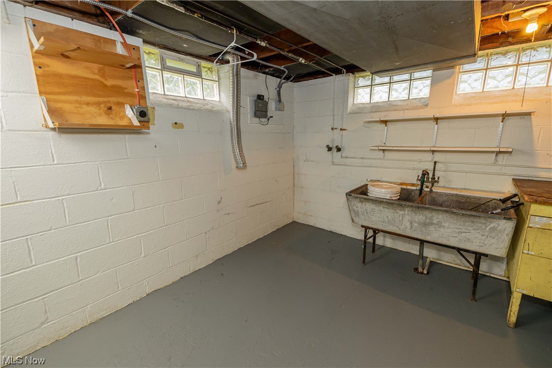 4591 Birchwold Road South Euclid, OH 44121 - Photo 30 of 35 Basement with plenty of natural light