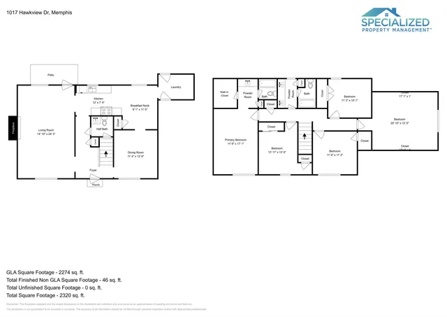 $1,949 | 1017 Hawkview Drive, Memphis, TN 38018