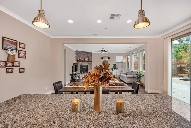 a bedroom with a bed and cabinets