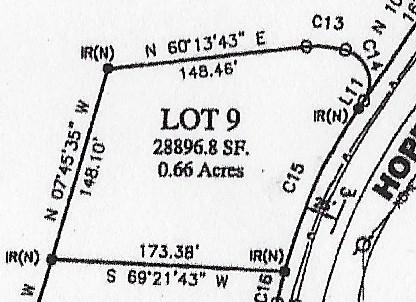 218 Hopper Bluffs Rutledge, TN 37861 - Photo 2 of 3 Survey Lot 9