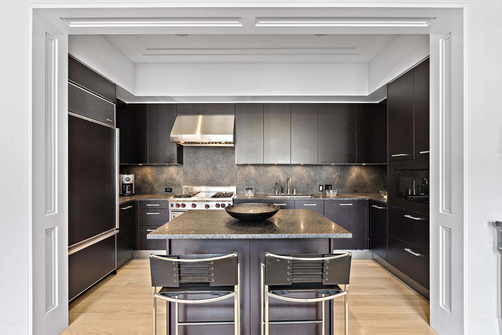159 East Walton Place, Unit 9B Chicago, IL 60611 - Photo 13 of 28 a kitchen with a stove and a refrigerator