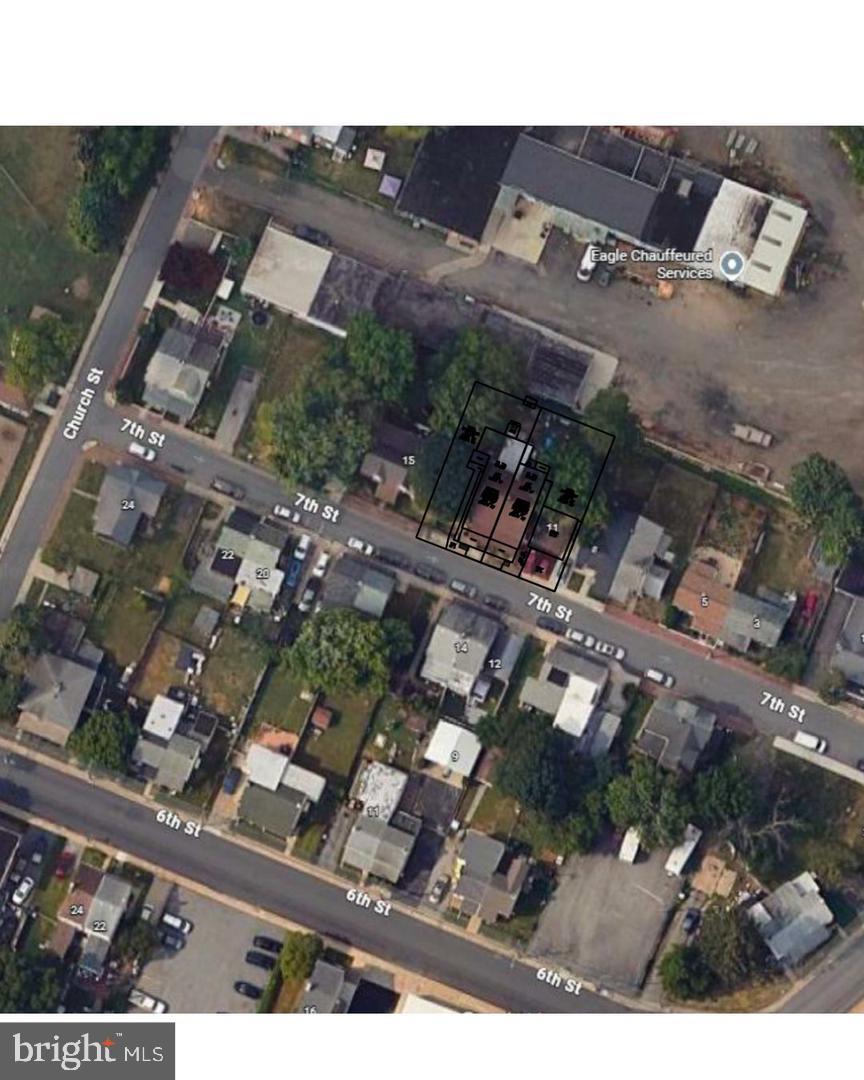 13 7th Street Brookhaven, PA 19015 - Photo 2 of 2 an aerial view of multiple house