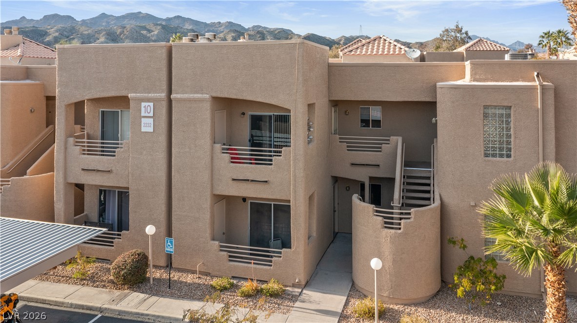 2232 Aspen Mirror Way, Unit 103 Laughlin, NV 89029 - Photo 40 of 50 View of property with a mountain view