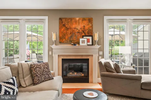 a view of a bedroom from the hallway