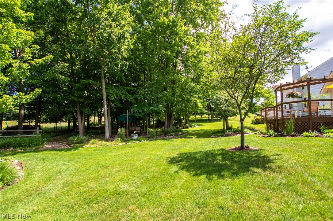 1010 Rustic Trail Cleveland, OH 44134 - Photo 39 of 49 View of yard with a deck