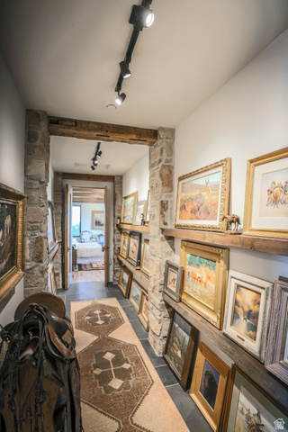 6688 Bareback Road Cedar City, UT 84720 - Photo 27 of 58 Hallway w/ art gallery