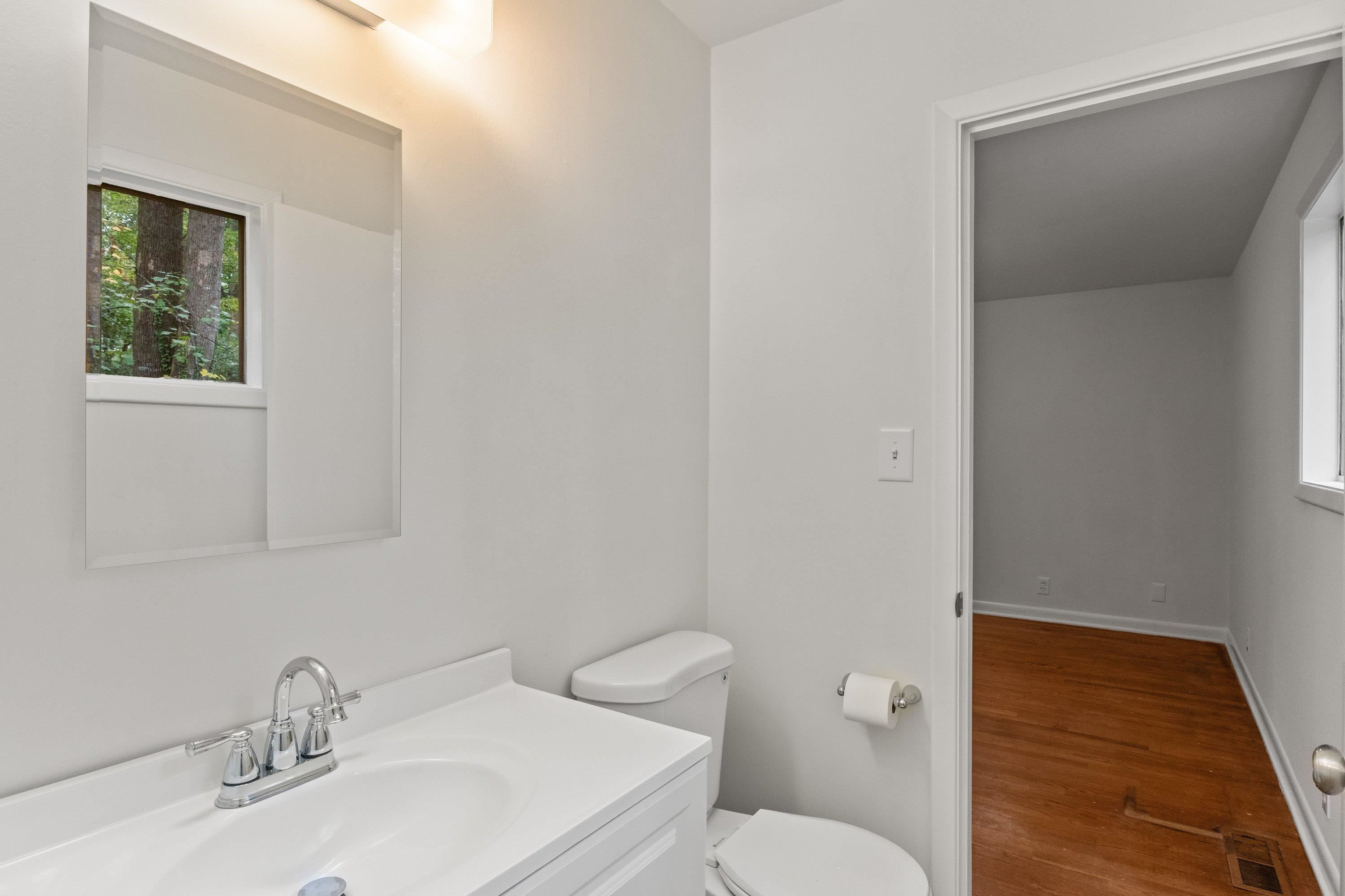 3316 Julian Drive Raleigh, NC 27604 - Photo 28 of 43 a bathroom with a sink and a toilet