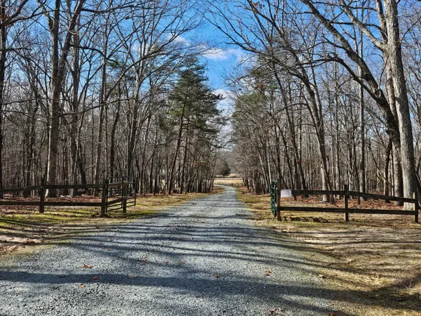 a view of a playground ground with trees