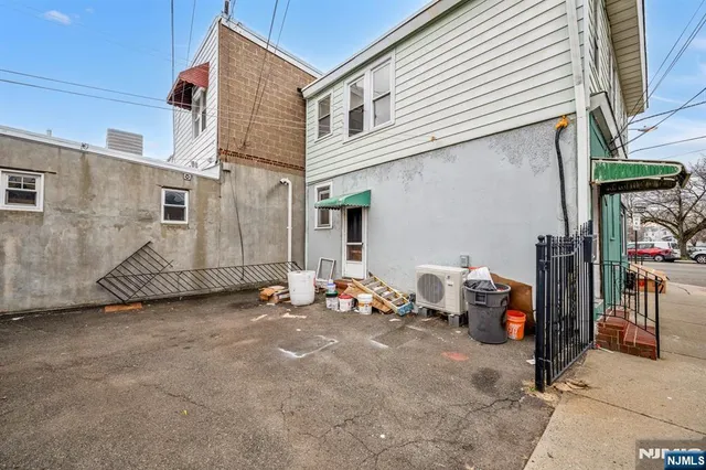 a view of a house with a patio
