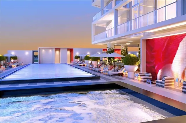 a view of a balcony with chairs