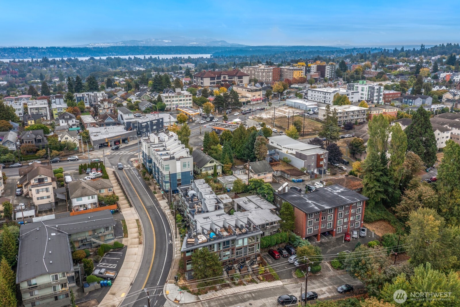 2408 13th Avenue South Seattle, WA 98144 - Photo 31 of 32 an aerial view of a city with lots of residential buildings