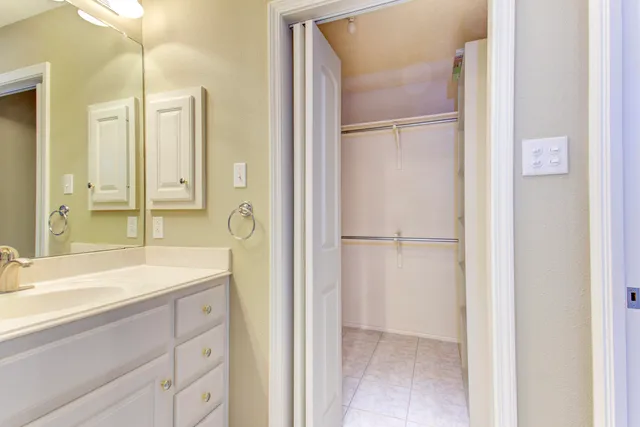 a view of walk in closet