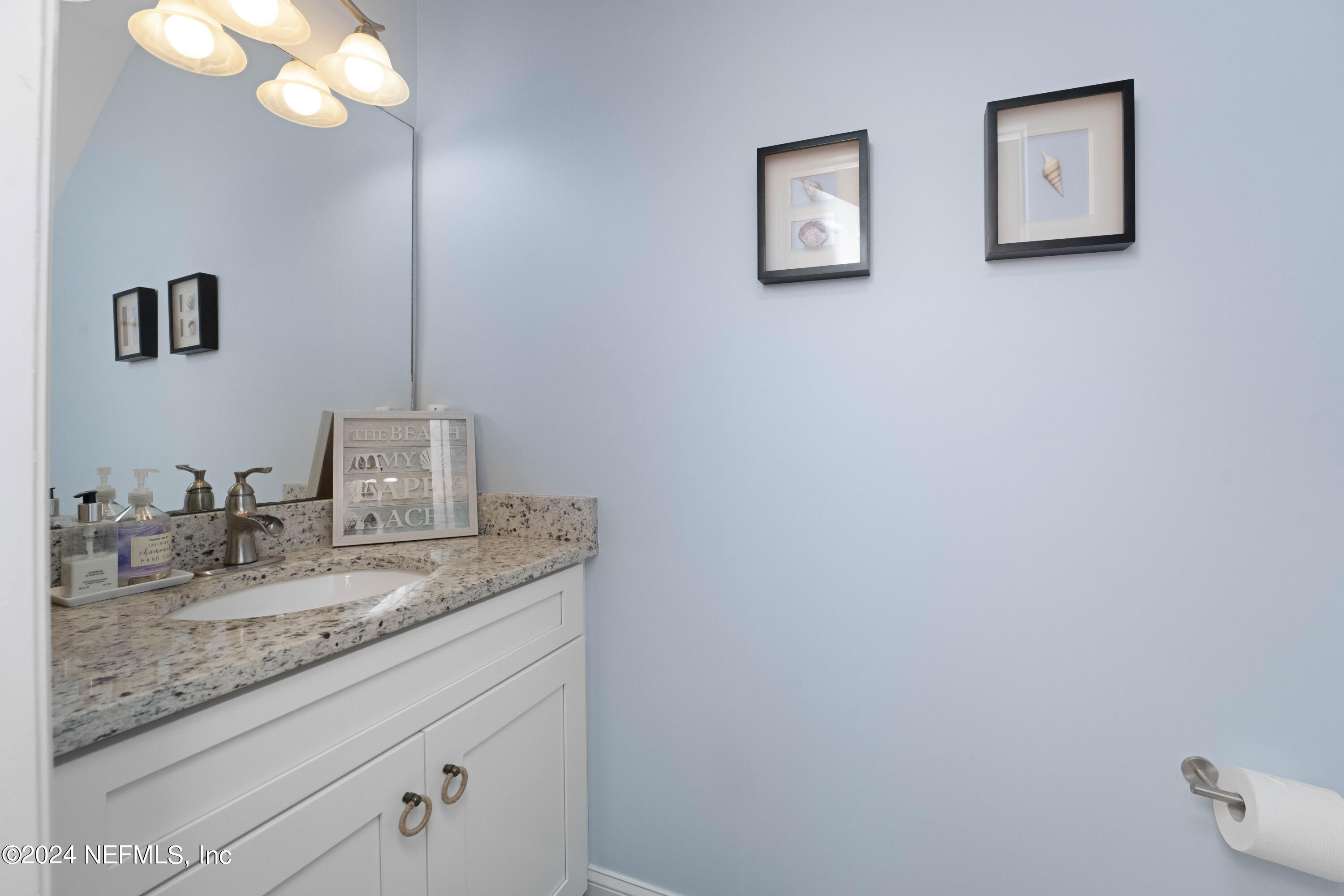 129 Donner Road Atlantic Beach, FL 32233 - Photo 12 of 29 Downstairs half bath