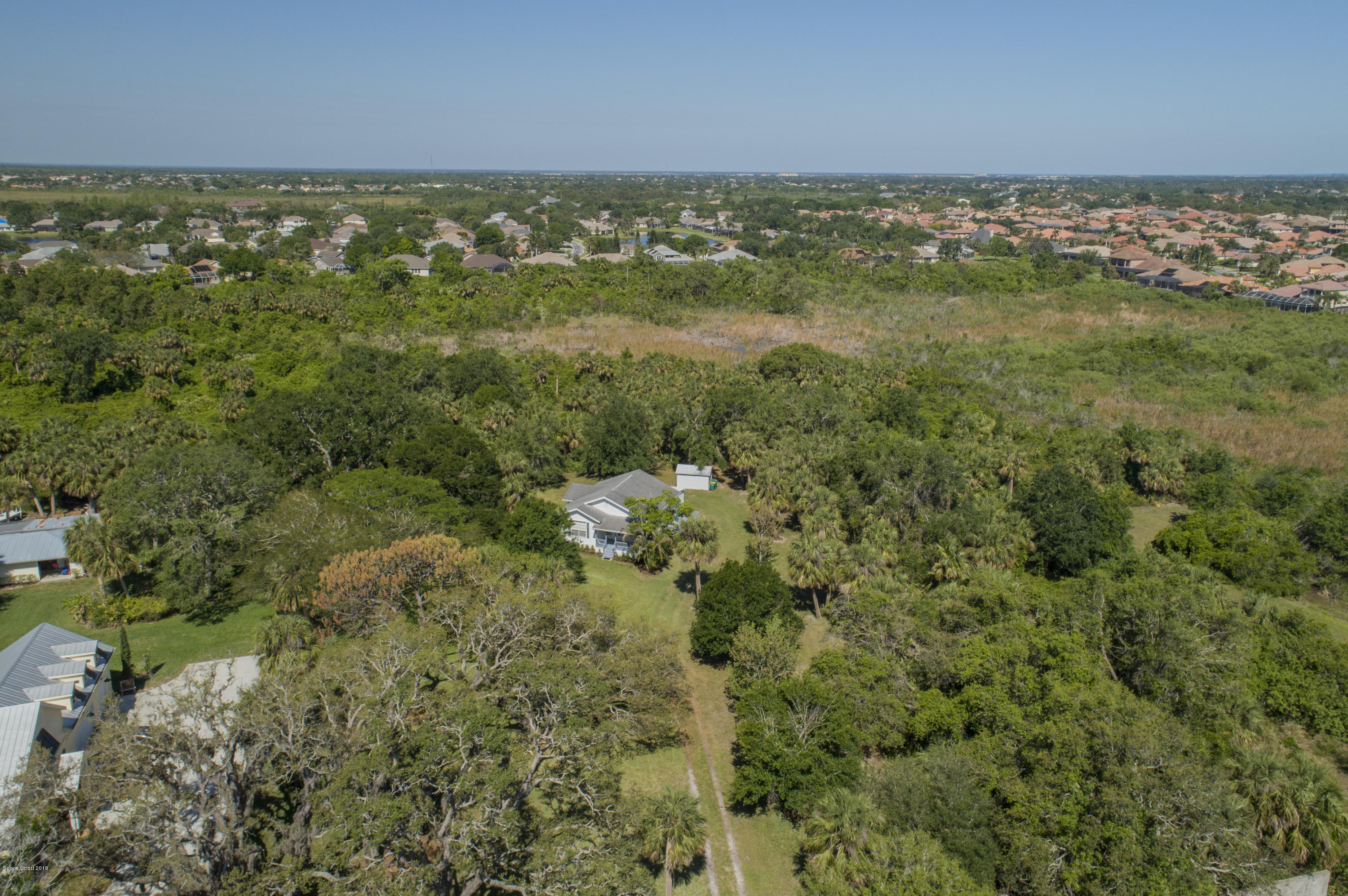 5850 North Wickham Road Melbourne, FL 32940 - Photo 10 of 36 Wickham drone 4