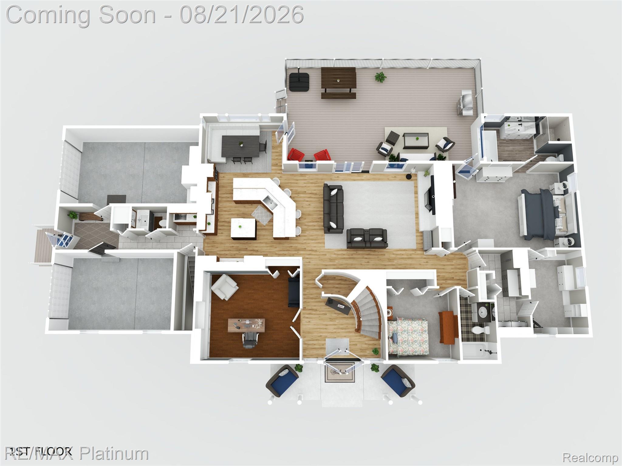 7650 North Owosso Road Fowlerville, MI 48836 - Photo 96 of 98 3D Floor plan for 7650 Owosso Road_1.jpg