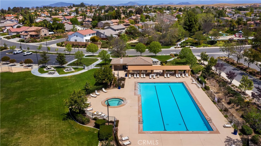 31928 Cercle Chambertin Temecula, CA 92591 - Photo 67 of 74 an aerial view of residential house with outdoor space