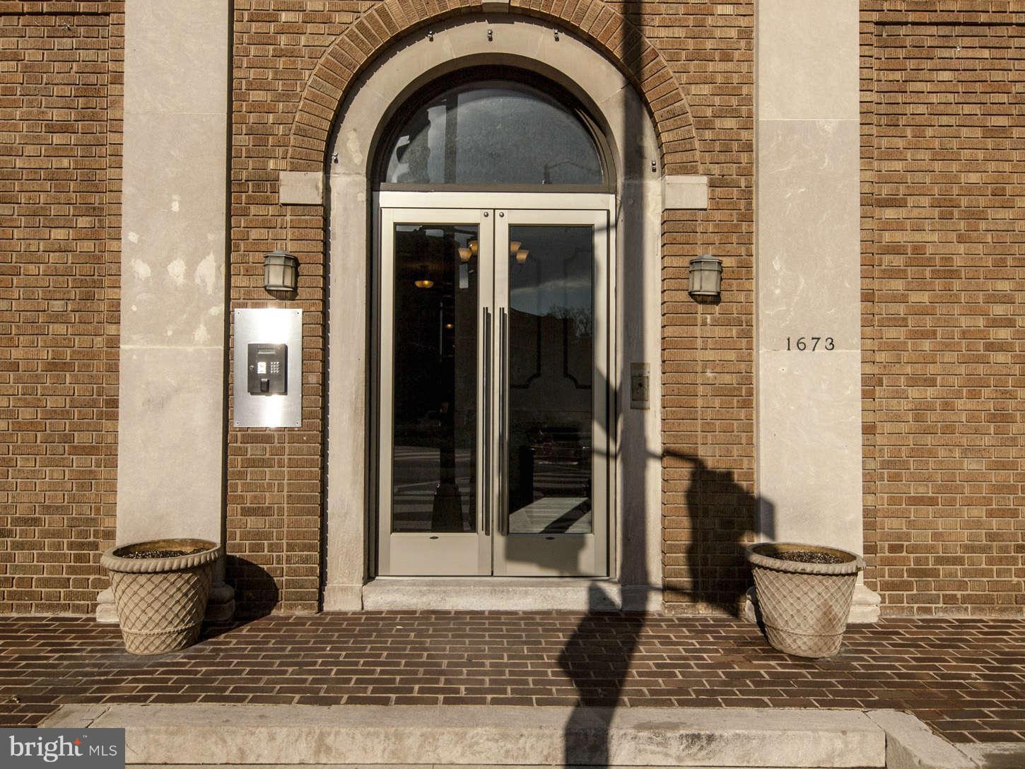 1673 Park Road Northwest, Unit B1 Washington, DC 20010 - Photo 3 of 25 Building Front Door