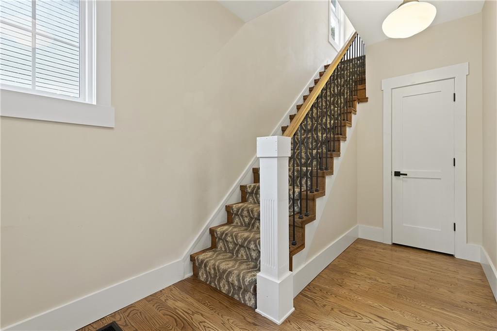 103 Main Street Ambridge, PA 15003 - Photo 39 of 49 a view of entryway with wooden floor