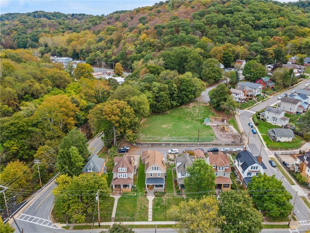 103 Main Street Ambridge, PA 15003 - Photo 46 of 49 an aerial view of a house with a yard