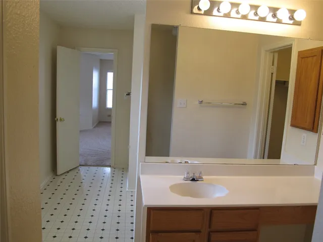 a bathroom with a tub