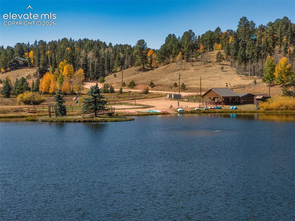 996 Spring Valley Drive Divide, CO 80814 - Photo 40 of 47 Club House and Lake