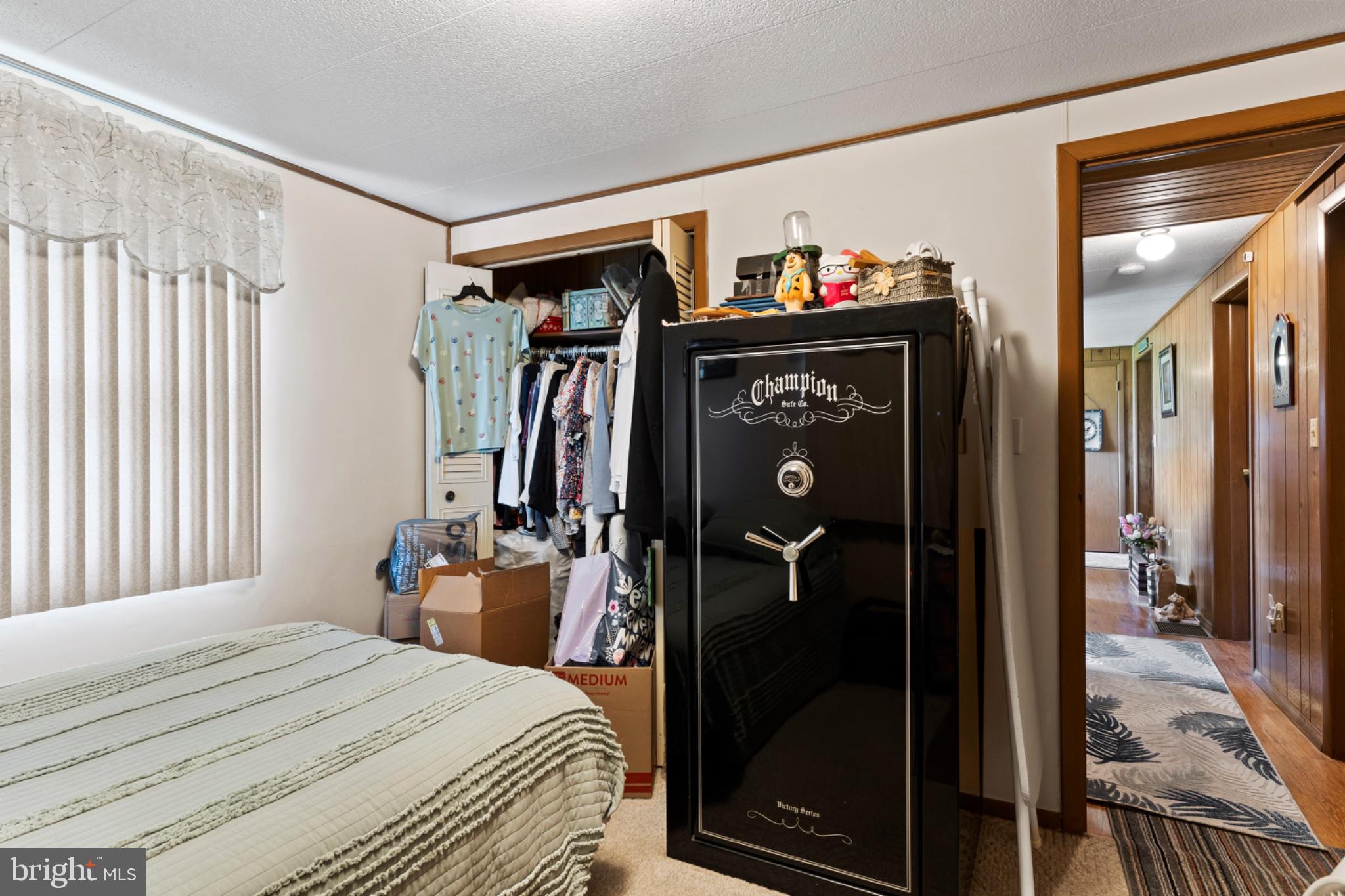 7296 Thompson Road Needmore, PA 17238 - Photo 24 of 40 Cozy bedroom with stylish storage.