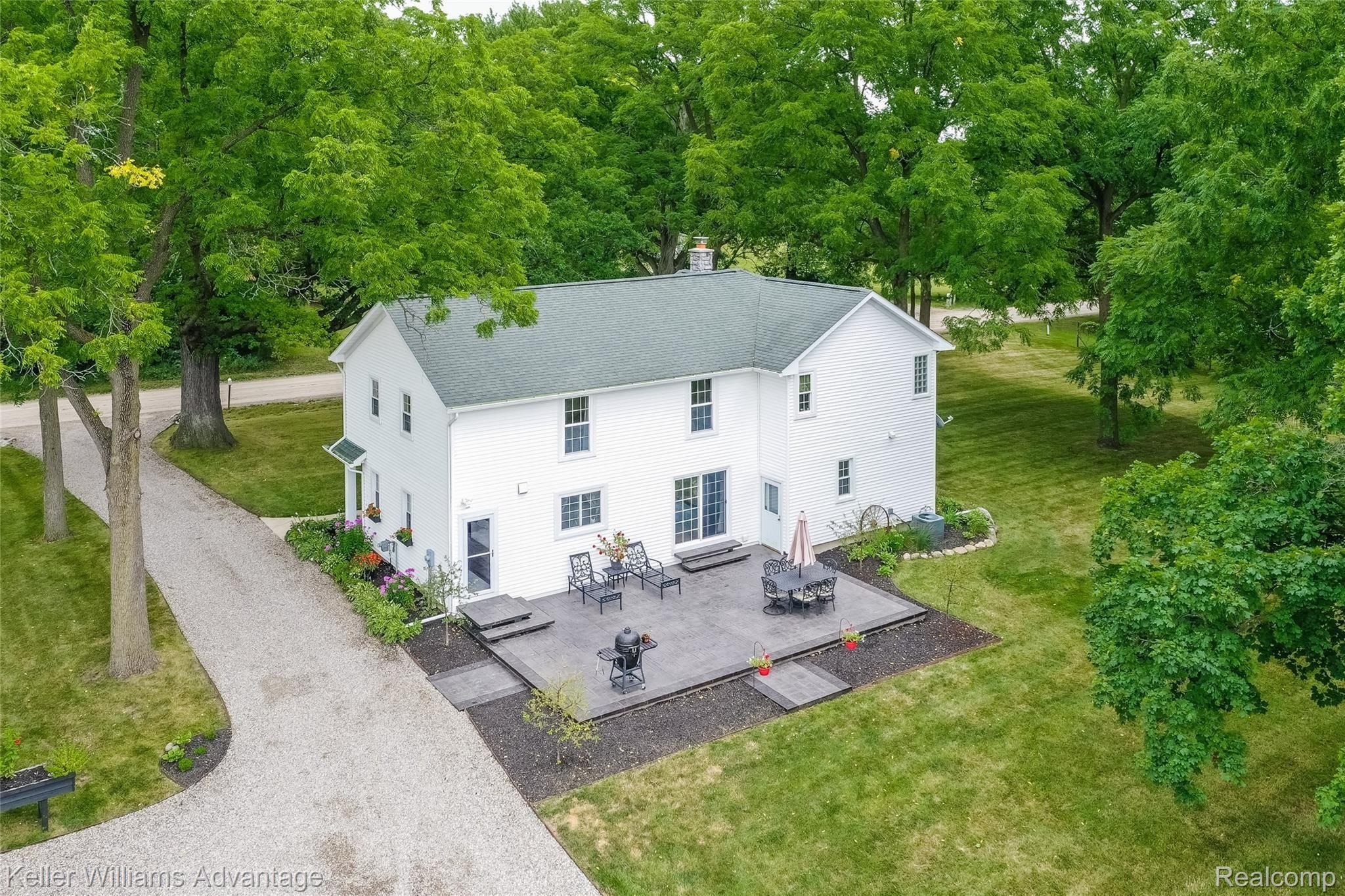 5385 Mack Road Howell, MI 48855 - Photo 40 of 59 The modern farmhouse and homestead of your dreams. 2885 square feet, 4 bedrooms, 3 full bathrooms. Built in 1920, this home is fully updated, beautifully maintained, and immaculate. Move-in-ready, on 2 acres with oversized pole barn and more.