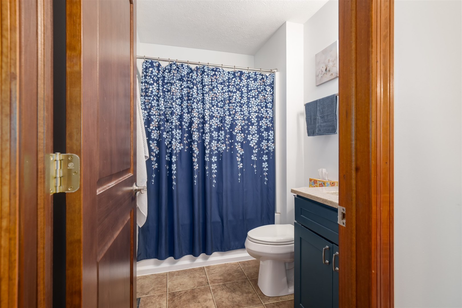 704 Franklin Way Pontiac, IL 61764 - Photo 18 of 39 a bathroom with a toilet and a shower