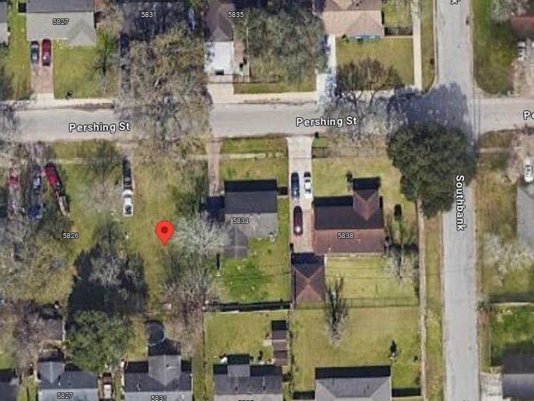 5830 Pershing Street Houston, TX 77033 - Photo 2 of 2 an aerial view of houses and roads