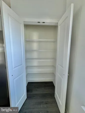 a view of walk in closet