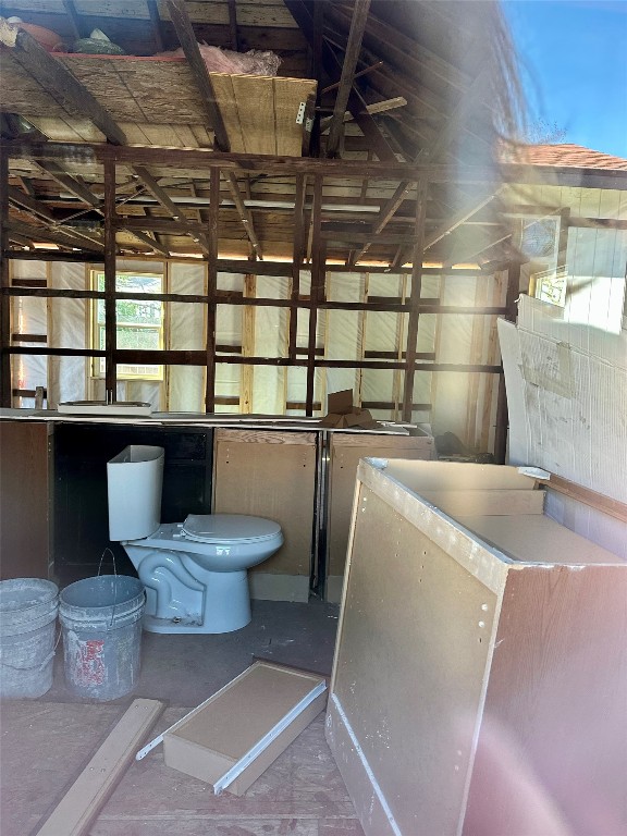 102 Georgia Street Houston, TX 77029 - Photo 15 of 15 a bathroom with a toilet and a sink