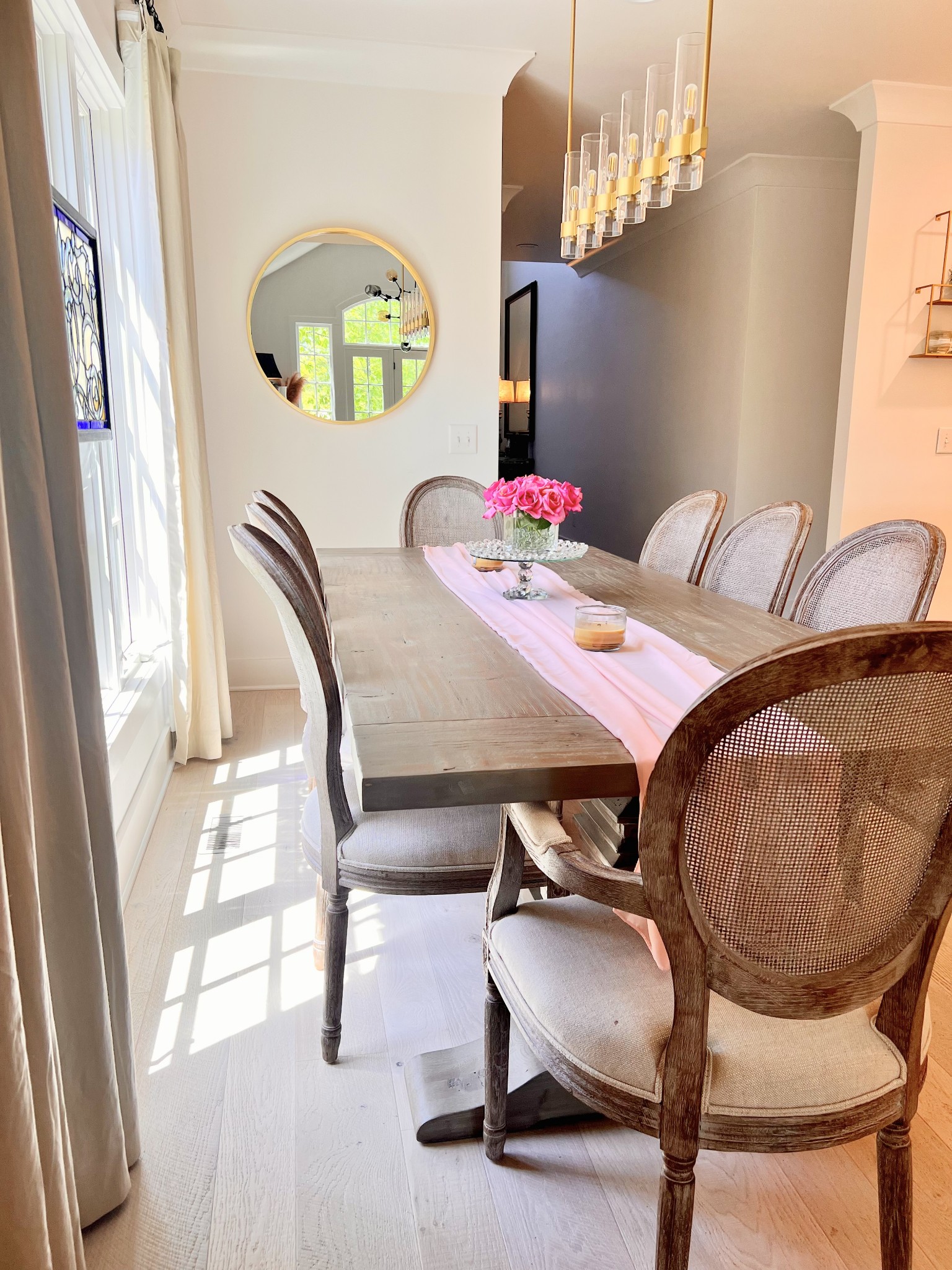 657 Nickolas Drive, Unit 657 Lebanon, TN 37087 - Photo 7 of 27 a view of a dining room with furniture and wooden floor