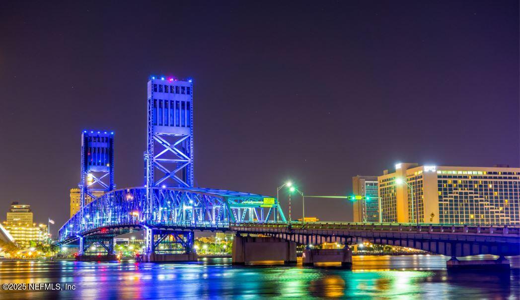 7496 Queensgate Circle Jacksonville, FL 32219 - Photo 41 of 43 Downtown bridge at night