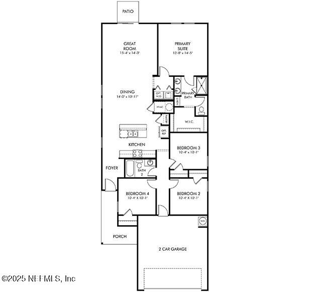 7496 Queensgate Circle Jacksonville, FL 32219 - Photo 43 of 43 Floorplan