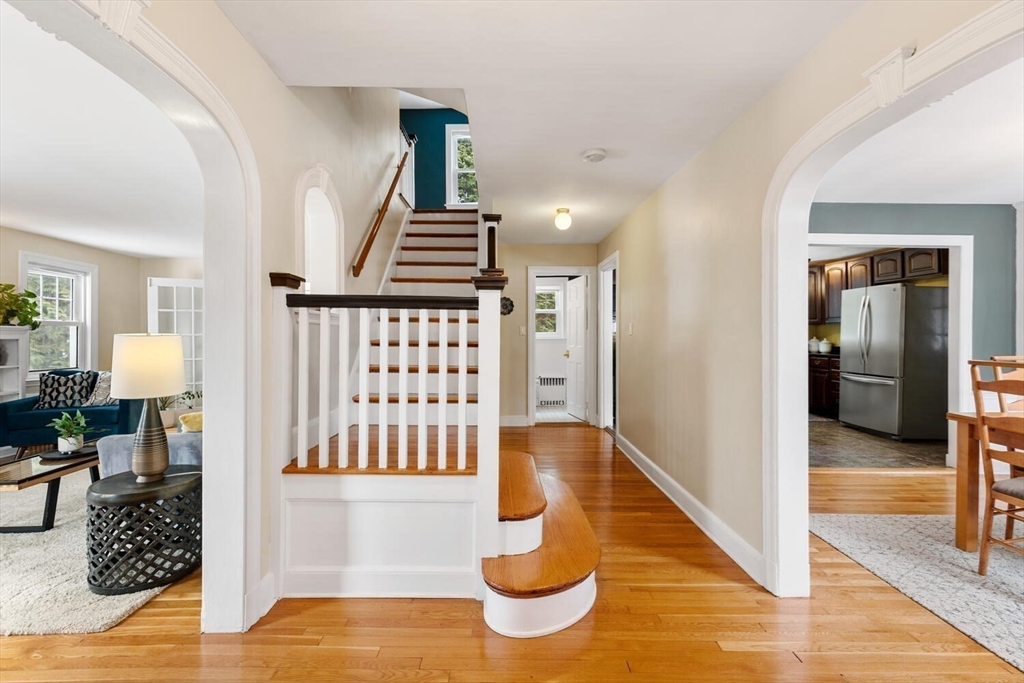 32 Kings Beach Terrace Swampscott, MA 01907 - Photo 14 of 40 a view of entryway and hall with wooden floor