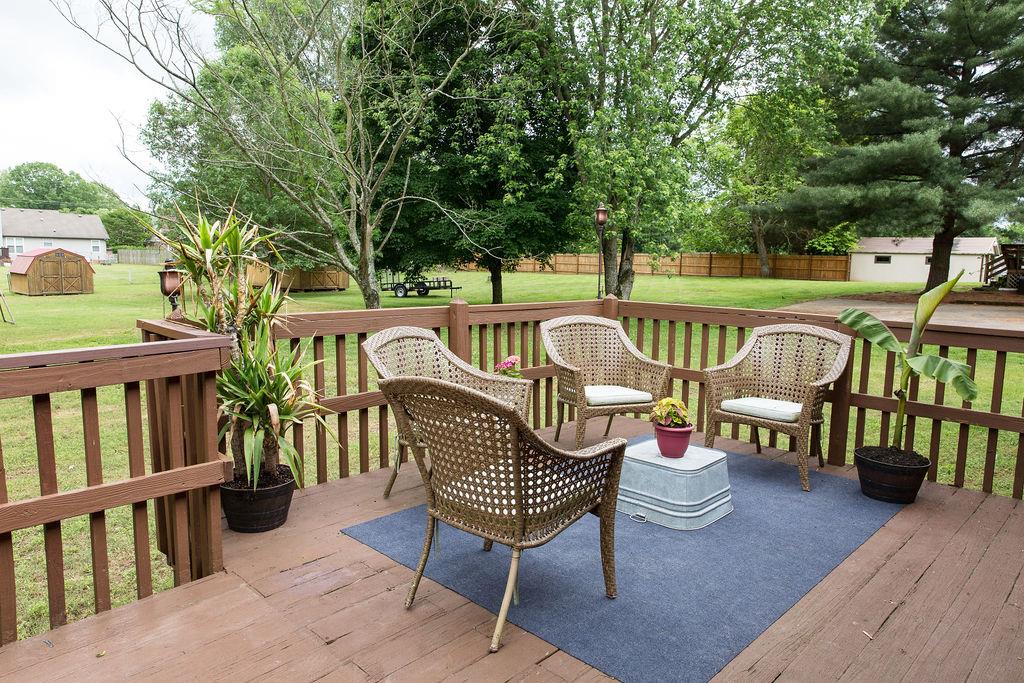 1085 Kathryn Road Mount Juliet, TN 37122 - Photo 20 of 25 Back deck area overlooking large level yard.