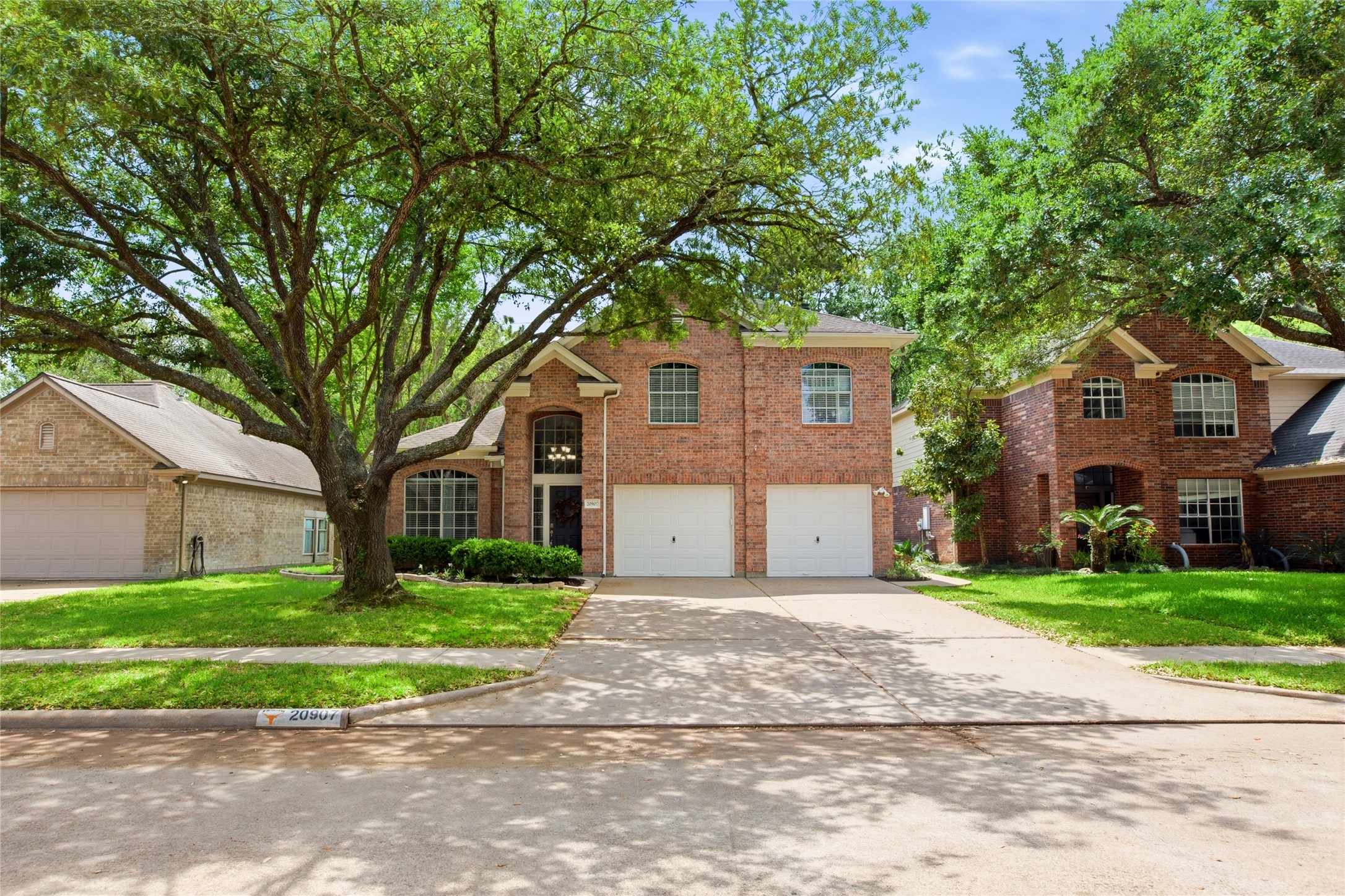 20907 Nettlebrook Lane Katy, TX 77450 - Photo 3 of 46 The driveway leads you in with ease, while the front elevation holds the perfect amount of character to stand out. It’s the kind of place that feels settled, established, and ready for its next story.
