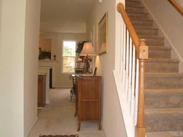 4415 Log Cabin Drive Raleigh, NC 27616 - Photo 2 of 10 Beautiful front entry with detailed banister work.